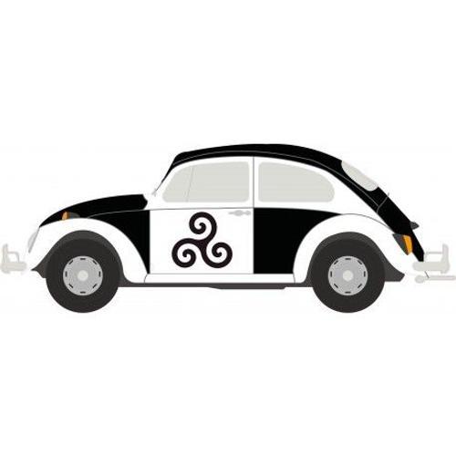 Autocollant Coccinelle Voiture Bretagne Breizh Sticker Adhesif - Taille : 8 Cm