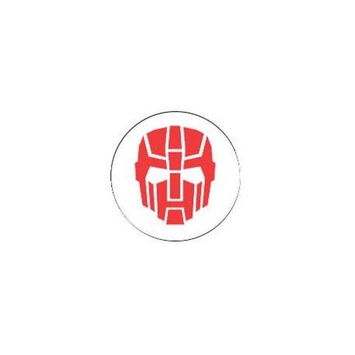Robot Protector- Autocollants Stickers Caches Enjoliveurs Pour Jante Auto - Taille : 58 Mm