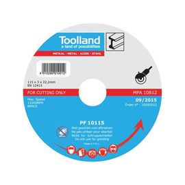 Disque À Tronçonner - Métal - 230 Mm