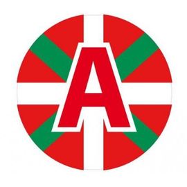 A Jeune Conducteur Apprenti Autocollant Adhésif Basque Drapeau