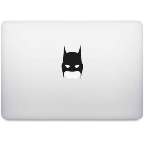 Batman Pomme Sticker Adhesif Pour Mac Apple - Couleur : Marron