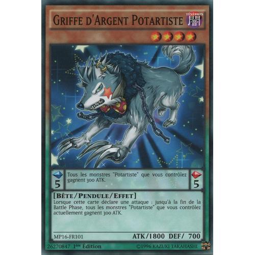 Yu-Gi-Oh! - Griffe D'argent Potartiste - Mp16-Fr101 - Commune 