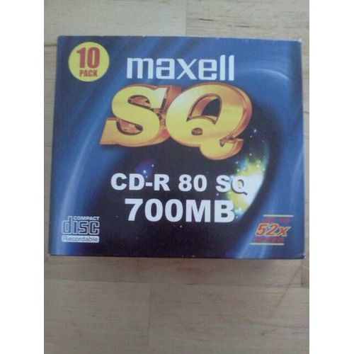 CD-R 80 SQ 700 MB MAXELL