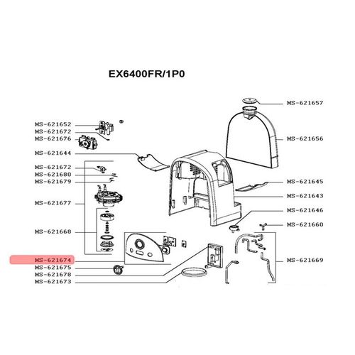CADRAN POUR PETIT ELECTROMENAGER SEB - MS-621674