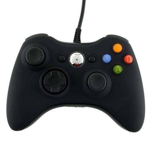 Manette Microsoft Xbox 360 Controller For Windows Filaire Noir Microsoft Pour Pc, Microsoft Xbox 360