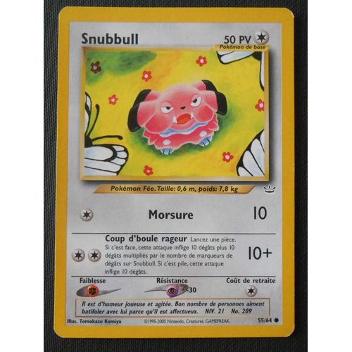 Snubbull 55/64 Set Neo Revelation Fr