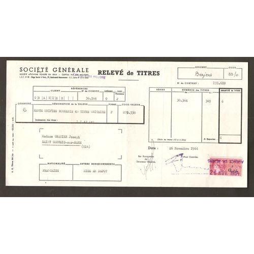 Timbres Fiscaux