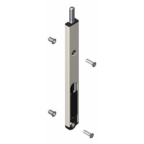 Verrou à pose en feuillure - aluminium - 260 mm - argent - Dator 6840 LA CROISÉE DS