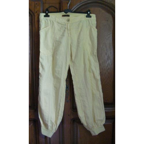 Pantalon Jaune Cop.Copine - Taille 40/42