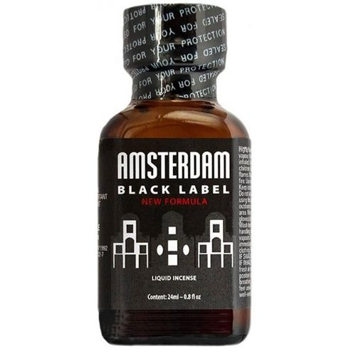 Poppers Pentyle Amsterdam Black Label 24ml Push Poppers