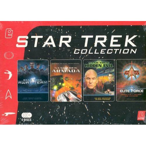Star Trek Coffret Collection 4 Jeux Pc : Away Team, Armada, Hidden Evil, Elite Force