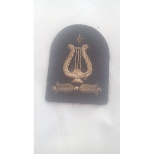 Insigne Tissu Armée Britannique Musique 