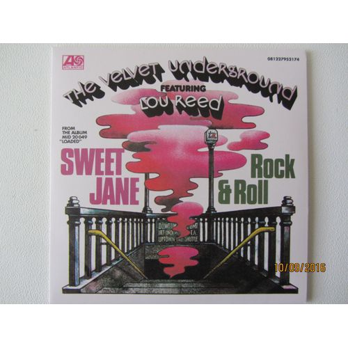 Sweet Jane - Rock And Roll (Disque Couleur Rose)