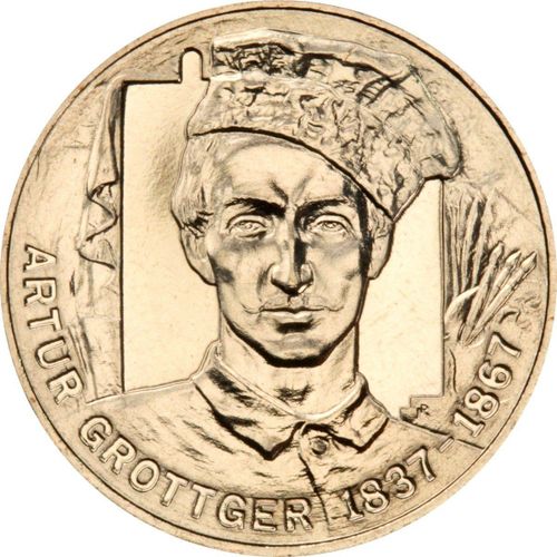 Pologne : Pièce De 2 Zlote Artur Grottger 2010 - Neuve Unc Commémorative