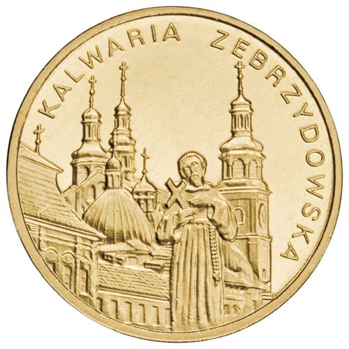 Pologne : Pièce De 2 Zlote Ville De Kalwaria Zebrzydowska 2010 - Neuve Unc Commémorative