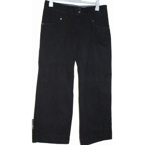 Pantalon Creeks Droit Coton 44 Noir 