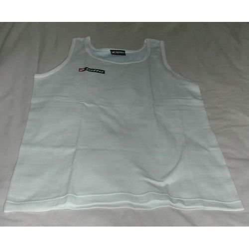 Débardeur Blanc Lotto Italian Sport Design Xxl