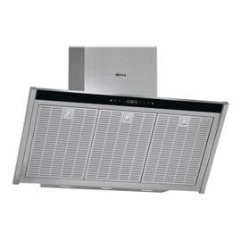 Neff D39MT64N1 - Hotte - hotte décorative - largeur : 90 cm - profondeur : 43.6 cm - extraction et recirculation (avec kit de recirculation supplémentaire) - acier inoxydable