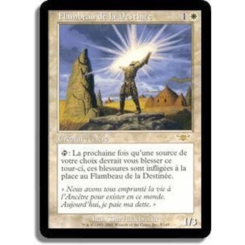 Mtg - Flambeau De La Destinée [Legions] Rare Français
