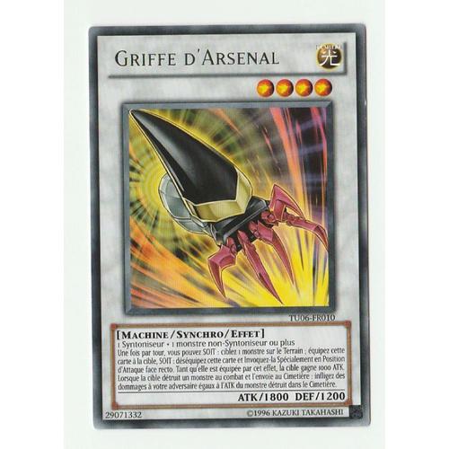 Yu-Gi-Oh! - Tu06-Fr010 - Griffe D'arsenal - Rare