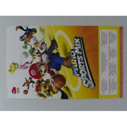 Carte Vip Club Nintendo Non Grattée Mario Sports Mix Wii