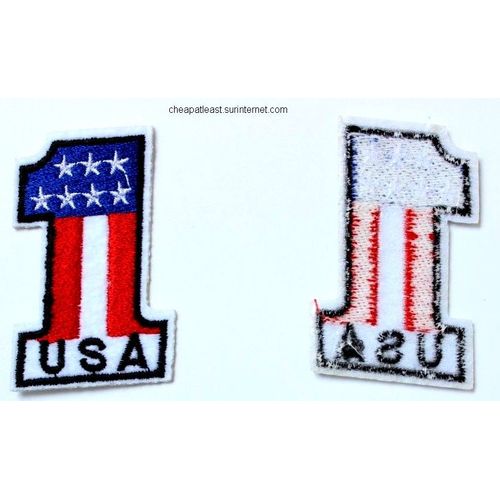 Patch écusson Aufbügler l/'Amérique cowboy motard veste US Love USA DRAPEAU drapeau