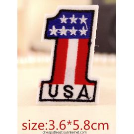 Patch écusson Aufbügler l/'Amérique cowboy motard veste US Love USA DRAPEAU drapeau