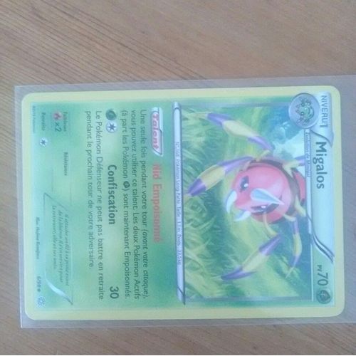 Carte Pokémon Migalos 6/98 Origines Antiques 