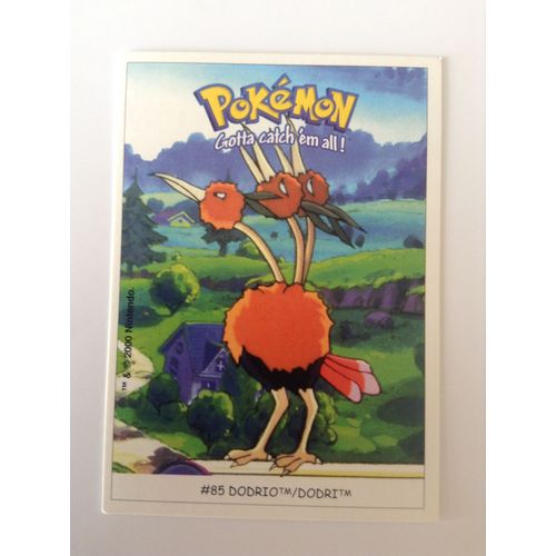 Dodrio #85 - Carte Boomer Dunkin