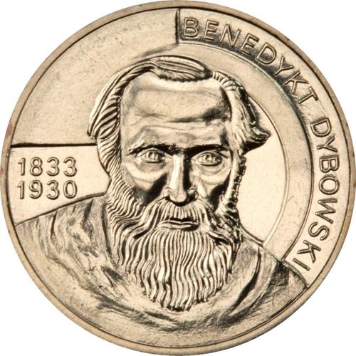 Pologne : Pièce De 2 Zlote Benedykt Dybowski 2010 - Neuve Unc Commémorative