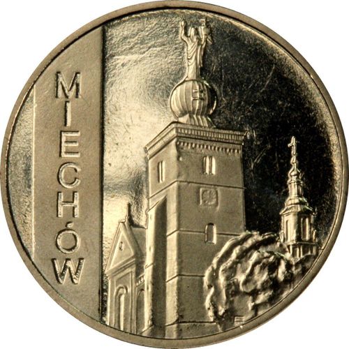 Pologne : Pièce De 2 Zlote Ville De Miechow 2010 - Neuve Unc Commémorative
