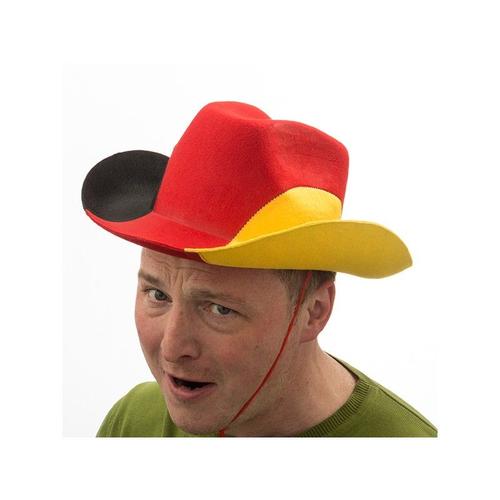 Chapeau De Cowboy Drapeau De L'allemagne