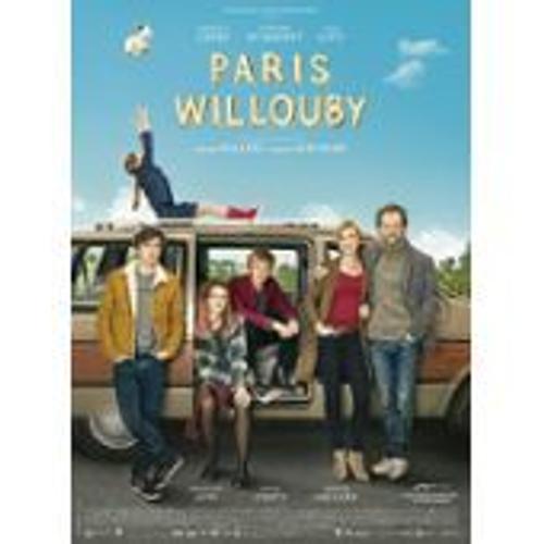 Paris Willouby - Quentin Reynaud - Arthur Delaire - Isabelle Carré - Alex Lutz - Affiche De Cinéma Pliée 120x160 Cm