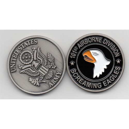 Militaria Ww2 - Pièce Collection - 101st Airborne Division - Screaming Eagles