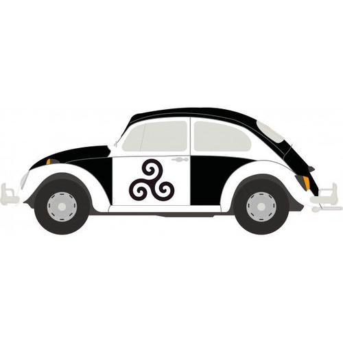 Autocollant Coccinelle voiture Bretagne Breizh sticker adhesif