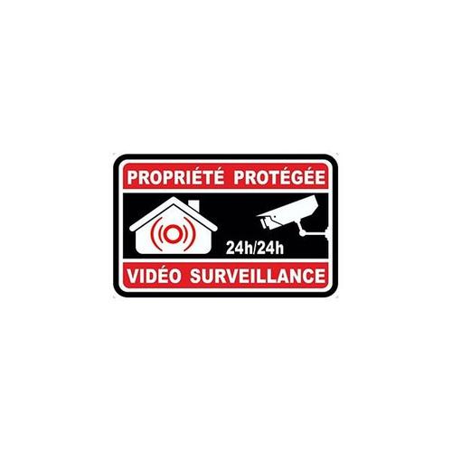 Sticker Propriété sous vidéo surveillance