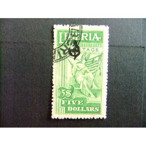 Liberia 1918 Allégorie Yvert Nº S 102 º Fu