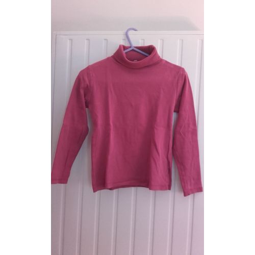 Sous-Pull Tex Fille 9 Ans Rose