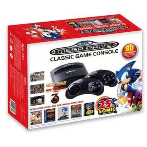 Console Sega Megadrive + 80 Jeux - Édition Sonic 25ème Anniversaire