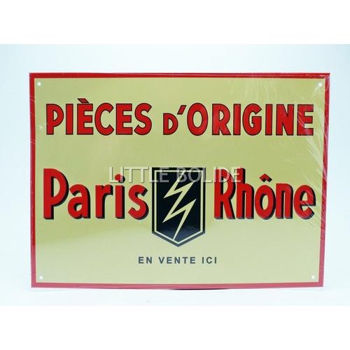 Dioramax 1/1 Paris Rhone Plaque Metal Paris Rhone Diecast Modelcar-Dioramax