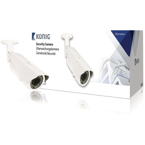 Balle Caméra de vidéosurveillance 1000 TVL Blanc