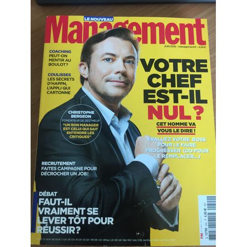 Management N°242 : Votre Chef Est-Il Nul ? (Juin 2016)