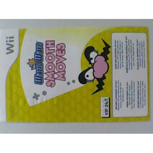 Carte Vip Club Nintendo Grattée Warioware Smooth Moves Wii 