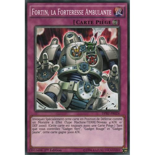 Carte Yu-Gi-Oh - Fortin, La Forteresse Ambulante - Dprp-Fr024 Commune 1ère Edition