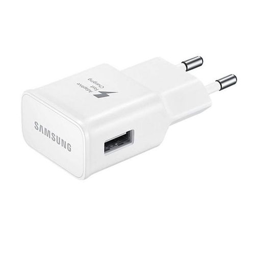 Adaptateur Chargeur D'origine Samsung Blanc Charge Rapide Plug 2a (Ep-Ta20ewe)