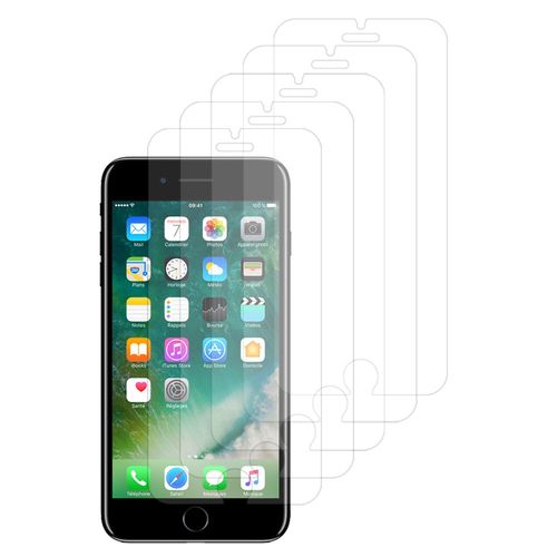 Lot / Pack De 5 Films Pour Apple Iphone 7 Plus 5.5" Protection D'écran Clear Transparent