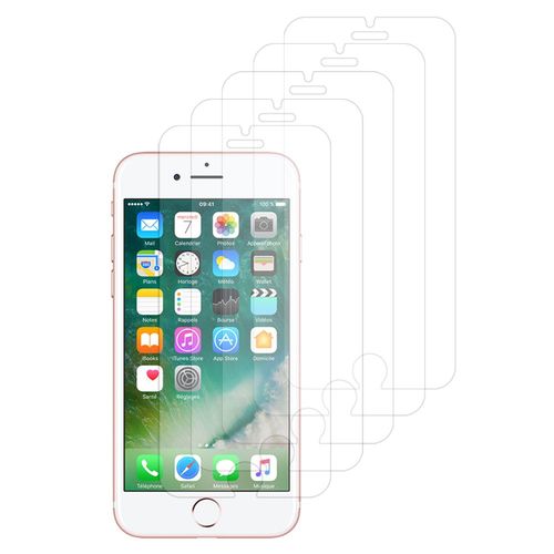 Lot / Pack De 5 Films Pour Apple Iphone 7 4.7" Protection D'écran Clear Transparent