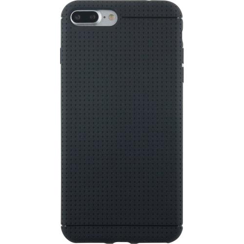 Coque Souple Noire Avec Finition Micro-Perforée Pour Iphone 7 Plus/8 Plus