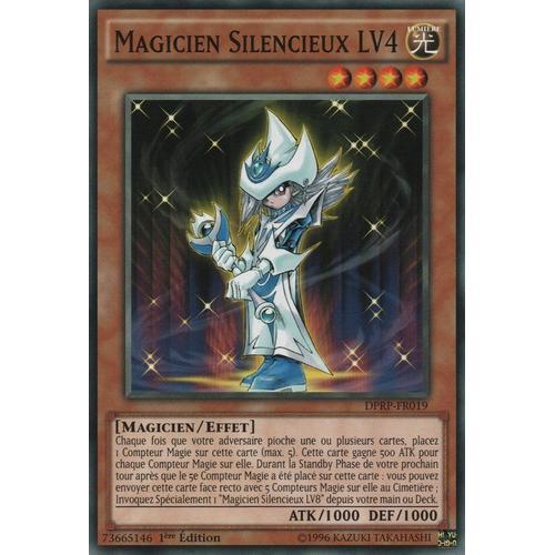 Carte Yu-Gi-Oh - Magicien Silencieux Lv4 - Dprp-Fr019 Commune 1ère Edition