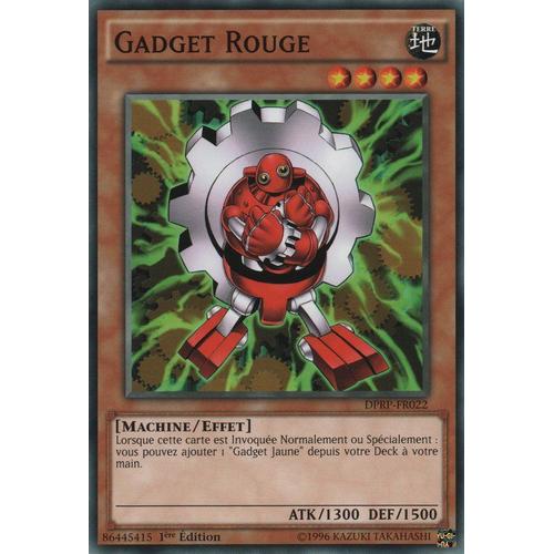 Carte Yu-Gi-Oh - Gadget Rouge - Dprp-Fr022 Commune 1ère Edition